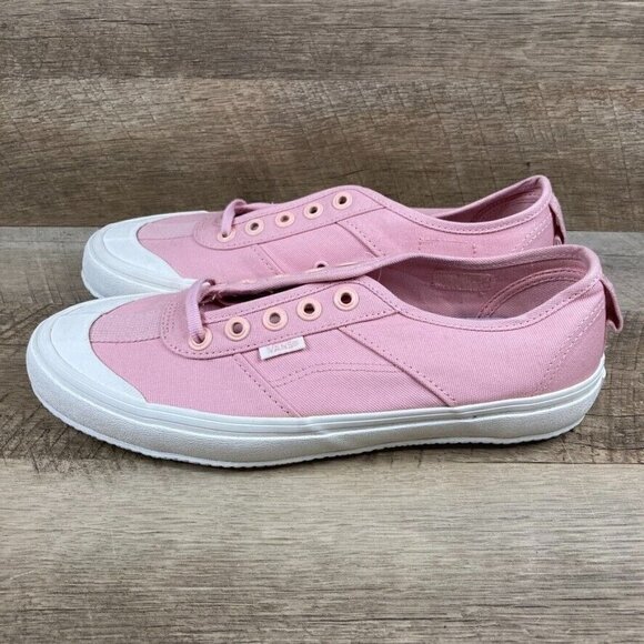 Vans Evader Powder Pink Marshmallow Retro Skate Shoes Womens 9.5 Sneakers NEW - Picture 4 of 10